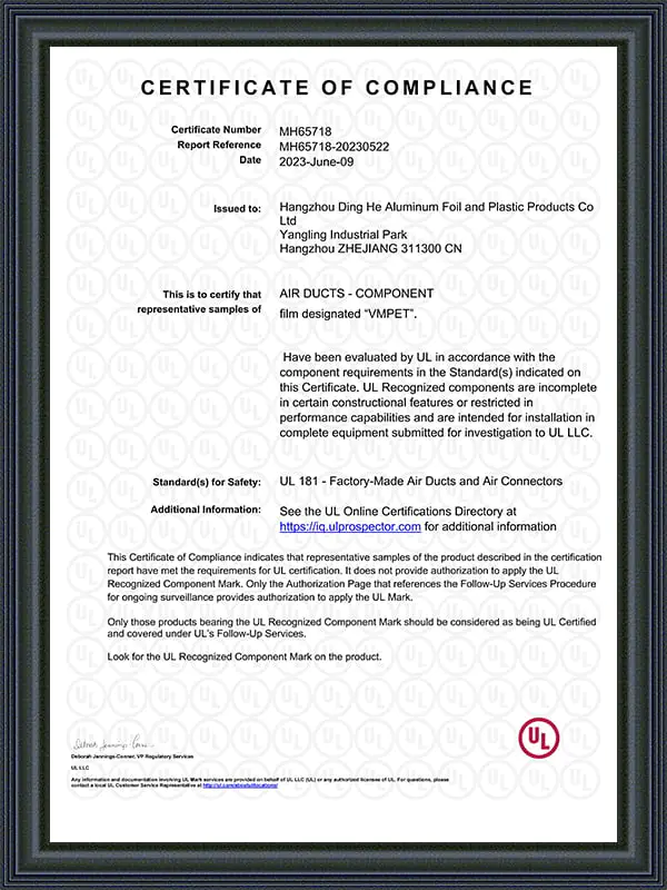 VMPET Certificatorium obsequii